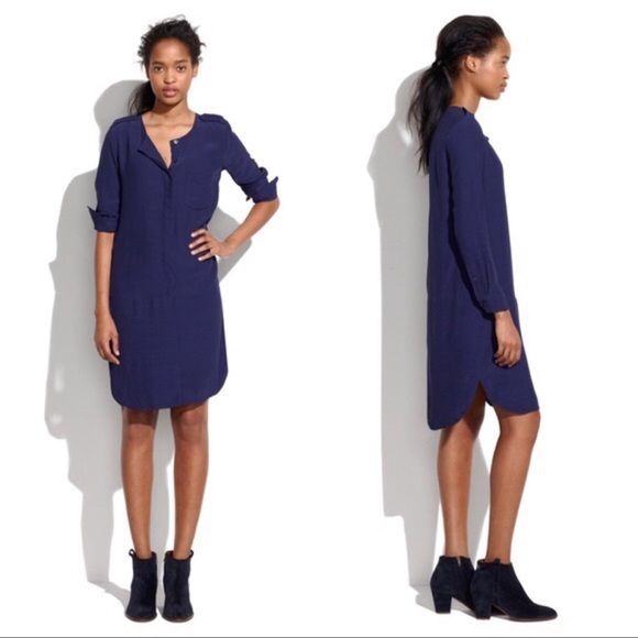 Madewell Dresses & Skirts - NWOT Madewell Navy Tunic Dress